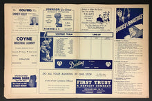 Load image into Gallery viewer, 1953-54 Syracuse Warriors American Hockey League Program Last Season Bisons AHL