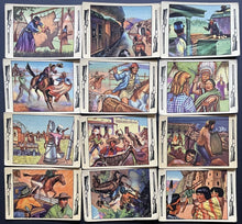 Load image into Gallery viewer, 1953 Bowman Frontier Days Trading Card Lot 114/128 Vintage Non Sports Cards