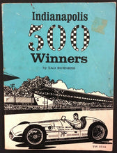 Load image into Gallery viewer, 1974 Indianapolis Racetrack Indy 500 Winners Book Vintage Program Racing