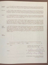 Load image into Gallery viewer, 1967 Kansas City Athletics Season Contract MLB Baseball Coach Wes Stock Signed