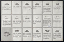 Load image into Gallery viewer, Maurice Richard Autographed Signed Full Sheet of 1990's Oldtimers Cards NHL JSA