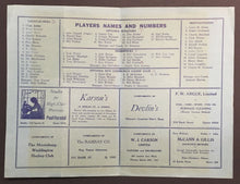 Load image into Gallery viewer, 1933 Ottawa Auditorium NHL Charity HKY Program Ottawa Senators vs Amateur Teams