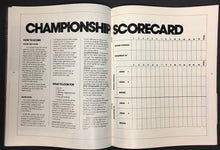 Load image into Gallery viewer, 1974 Muhammad Ali vs George Foreman Closed Circuit Boxing Program Zaire Africa