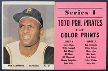 Load image into Gallery viewer, 1970 Lot of Pittsburgh Pirates Color Prints MLB Baseball VTG Roberto Clemente