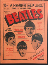 Load image into Gallery viewer, 1964 Beatles Ticket A Hard Days Night Movie + Complete Picture Story Fab 4