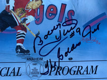 Load image into Gallery viewer, National Sport Collectors Convention Program Autographed Signed Bobby Hull NHL