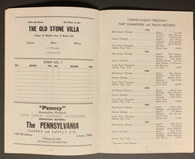 Load image into Gallery viewer, 1962 Vintage Lorain County Speedway Modified Hard Top Stock Car Racing Program