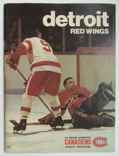 Load image into Gallery viewer, 1968-1969 NHL Detroit Red Wings Yearbook - Gordie Howie On Cover (1928-2016)