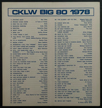 Load image into Gallery viewer, CKLW Radio Music Year End Chart Top 80 Albums + Singles for 1978 Vintage