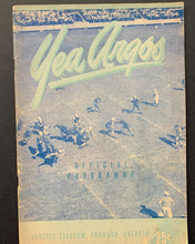 Load image into Gallery viewer, 1950 Varsity Stadium Toronto Argonauts Eastern Final CFL Program Football VTG