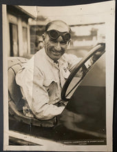 Load image into Gallery viewer, 1925 Indy 500 Earl Cooper Junior 8 Type 1 B&W Photo Indianapolis Racing LOA VTG