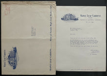 Load image into Gallery viewer, Original 1966 Maple Leaf Gardens NHL Hockey Letter + Mailer Vintage Toronto