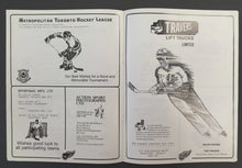 Load image into Gallery viewer, 1984 Minor Bantam Tournament Hockey Program VTG Toronto Red Wings
