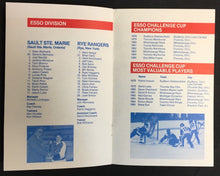 Load image into Gallery viewer, 1986 Esso Challenge Cup Hockey Program NHLers Lineup Scott Stevens Eric Lindros