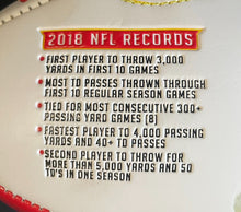 Load image into Gallery viewer, Patrick Mahomes Autographed MVP Custom Football Signed Kansas City Chiefs JSA