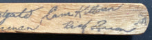 Load image into Gallery viewer, 1965-66 Signed Vintage OHA Hockey London Nationals Autographed Mini-Stick
