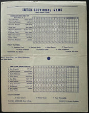 Load image into Gallery viewer, 1939 Madison Square Garden Women's Men's Softball Program Celebrity Players