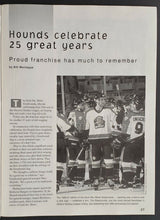 Load image into Gallery viewer, 1997 Maple Leaf Gardens NHL Draft Prospect Game Program Signed By Joe Thorton