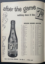 Load image into Gallery viewer, 1957 Varsity Stadium CFL Football Program Toronto Argos vs Ottawa Rough Riders