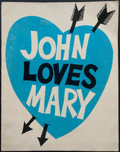 Load image into Gallery viewer, 1960 Vintage Signed John Loves Mary Autographed Theater Program James Garner
