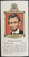 Load image into Gallery viewer, 1962 US Presidents I.D. Card Set + 1964 Kennedy + Johnson Identification Cards