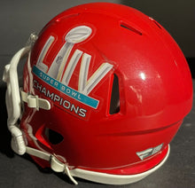 Load image into Gallery viewer, Tyreek Hill Kansas City Chiefs Autographed Super Bowl LIV Signed Mini-Helmet