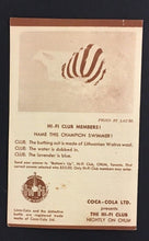 Load image into Gallery viewer, 1959 Chum Chart Hi Fi Club Members Hit Parade 1050 Bob Laine Toronto Radio Music