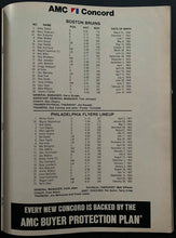 Load image into Gallery viewer, 1978 Stanley Cup Semi Final Hockey Program Boston Garden Bruins vs Flyers