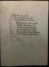 Load image into Gallery viewer, 1959 High School Program Featuring Canadian Track Field Medalist Bill Crothers