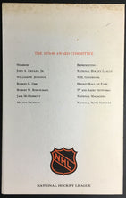 Load image into Gallery viewer, Lester Patrick 1980 US Olympic Gold Medal Hockey Team Award Dinner Program +