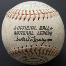 Load image into Gallery viewer, MLB Big Red Machine Multi Signed Baseball x30 Autographs Cincinnati Reds JSA LOA