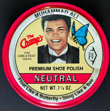Load image into Gallery viewer, 1980's Muhammad Ali Premium Shoe Polish Vintage Boxing New Old Stock