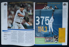 Load image into Gallery viewer, 1993 Joe Carter Autographed World Series Toronto Blue Jays Program Signed MLB