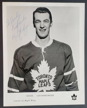 Load image into Gallery viewer, NHL Toronto Maple Leafs Eddie Litzenberger Autographed Photo - Torchy Schell JSA