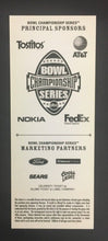 Load image into Gallery viewer, 1999 Rose Bowl Intercollegiate Football Game Full Ticket UCLA vs Wisconsin NCAA