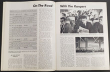 Load image into Gallery viewer, 1968 Madison Square Garden NHL Program New York Rangers vs Philadelphia Flyers
