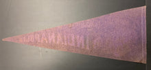 Load image into Gallery viewer, 1920's Vintage Indianapolis Felt Pennant Car Racing Indy 500 Rare 27.5"