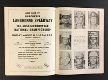 Load image into Gallery viewer, 1947 Stock Car Race Program Langhorne Speedway National Championship Cunningham