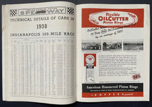 Load image into Gallery viewer, 1939 Indy 500 Program + Lap Scoresheet + Race Summary Wilbur Shaw Indianapolis