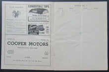 Load image into Gallery viewer, 1954 Historic Sportsmen Stock Car Auto Races Official Program Racing New York