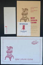 Load image into Gallery viewer, 1980’s Maple Leaf Gardens Hot Stove Club Lot Menu+Placemat+Napkin+Envelope NHL