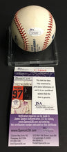 Load image into Gallery viewer, Jim Palmer Autographed Baseball Major League Rawlings HOF 1990 Inscription JSA
