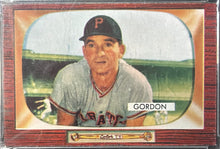 Load image into Gallery viewer, 1955 Bowman Sid Gordon #163 Slabbed & Graded NM 7 Baseball Card PSA