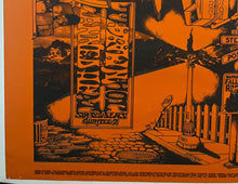 Load image into Gallery viewer, 1968 Family Dog Bill Graham Concert Poster Winterland-Halloween Randy Tuten