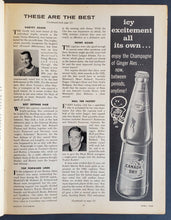 Load image into Gallery viewer, 1960 Hockey Pictorial Magazine Montreal Canadiens Jean Beliveau Front Cover NHL