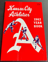 Load image into Gallery viewer, 1962 Kansas City Athletics Baseball Yearbook MLB Baseball Vintage Year Book