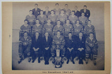 Load image into Gallery viewer, 1962 NHL Hockey Montreal Canadiens Media Guide & Yearbook Jacques Plante