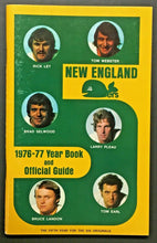 Load image into Gallery viewer, 1976-77 New England Whalers WHA Media Guide Year Book World Hockey Association