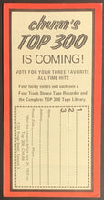 Load image into Gallery viewer, 1970 CHUM Radio Chart NHL Hockey HOFer Gordie Howe Cover Detroit Red Wings