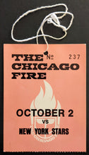 Load image into Gallery viewer, 1974 Chicago Fire World Football League Ticket + Schedule + Press Pass 2 Games